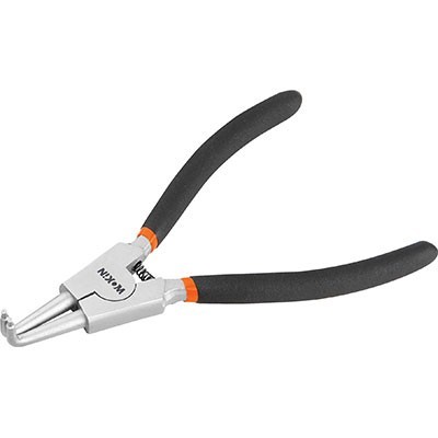 PINZA ANELLI ESTERNI BECCHI PIEGATI 180MM WOKIN