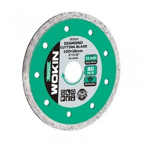 DISCO DIAMANTATO A CORONA LISCIA 2,4MM WOKIN