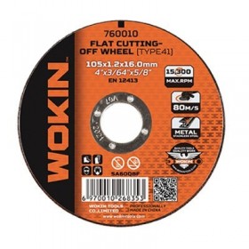DISCO ABRASIVO TAGLIO FERRO PIANO 2MM WOKIN