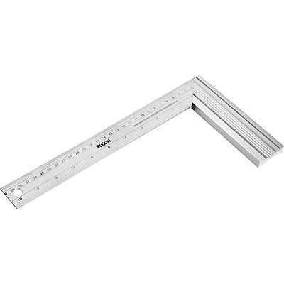 SQUADRA FALEGNAME INOX  30CM WOKIN