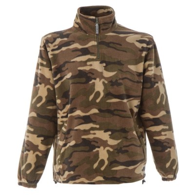 PILE MIMETICO 1/2 ZIP TG.L