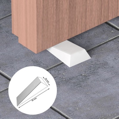 ZEPPA GOMMA MORBIDA BIANCA MM 50X30 PZ 2