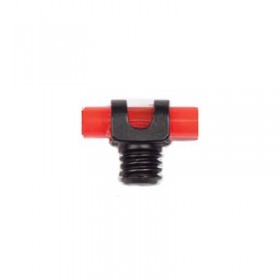 MIRINO ROSSO FLUO 2X7 FILETTO 3,0