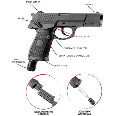 PISTOLA MARCATORE ARMAGEDDON C.50 7,5 JULE