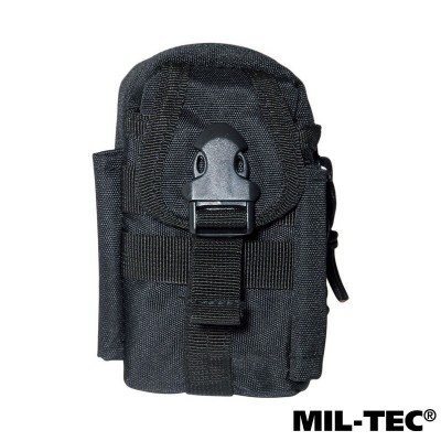 TASCA PICCOLA CLIP NERA MOLLE