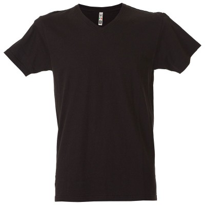 T-SHIRT M/CORTA NERA TG.S