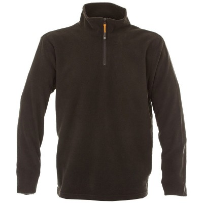 MICROPILE NERO 1/2 ZIP TG XXL