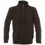 MICROPILE NERO 1/2 ZIP TG XXL