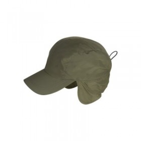 BERRETTO NYLON/PILE VERDE PARAORECCHIE