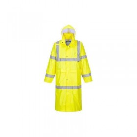 IMPERMEABILE LUNGO GIALLO TAGLIA S
