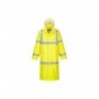 IMPERMEABILE LUNGO GIALLO TAGLIA XXL