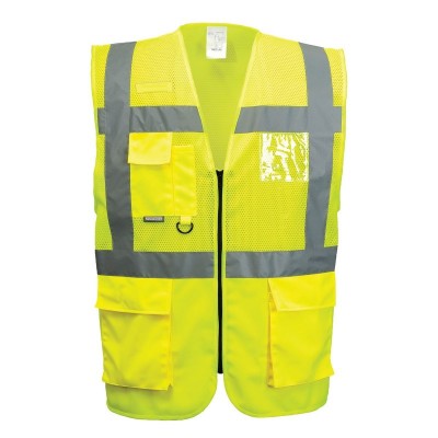 GILET MADRID HV GIALLO TG. M